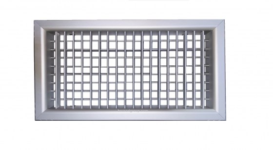 Bocchetta griglia mandata alluminio aria calda fredda diffusore aria 1000x150 mm